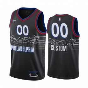 NBA Philadelphia 76ers Trikot Benutzerdefinierte 2020-21 City Edition Swingman - Herren